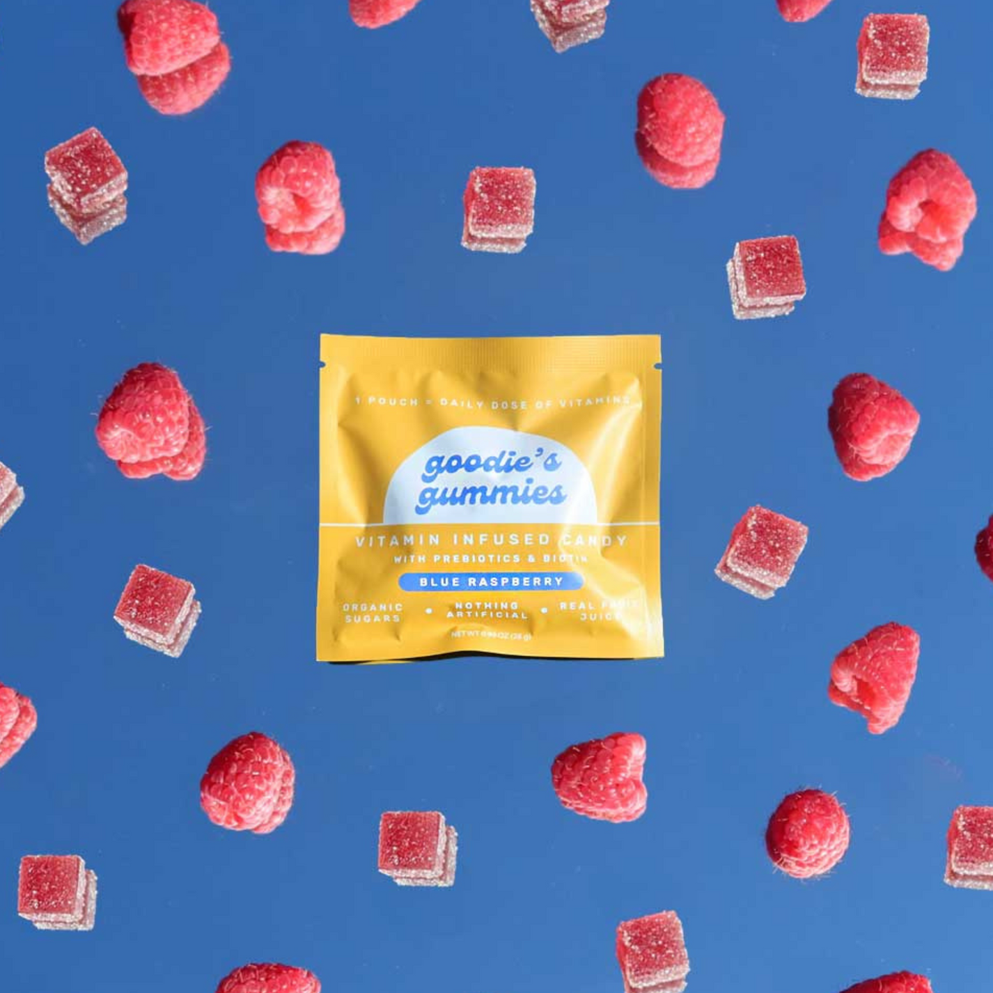 Goodie's Gummies Blue Raspberry - Goodies Vitamins